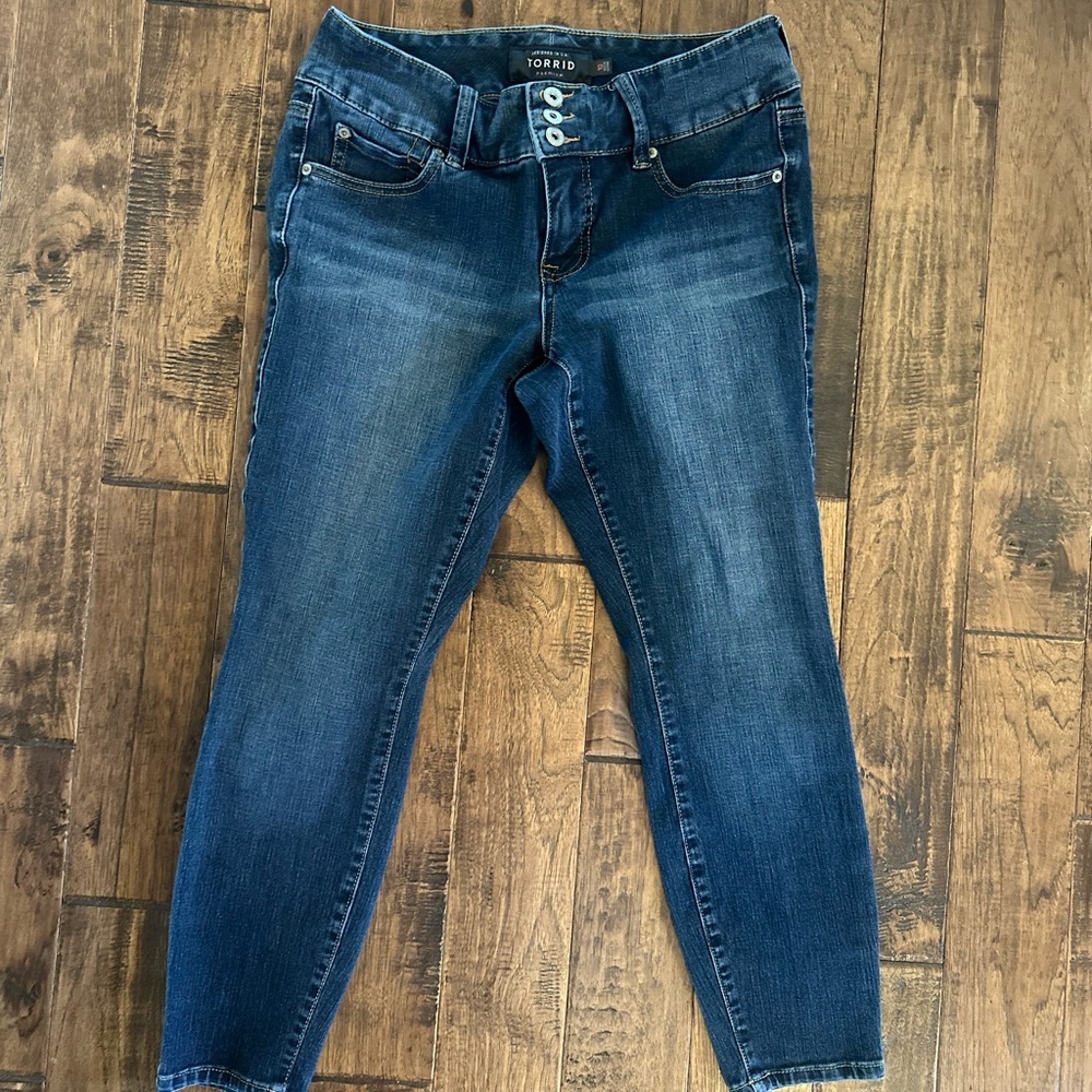 torrid Women's Dark Indigo Skinny Jeans